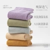 One-piece consignment of popular spring and summer women's socks, solid color pile socks, Morandi postpartum socks, boneless cotton socks, and mid-calf women's socks Specification image